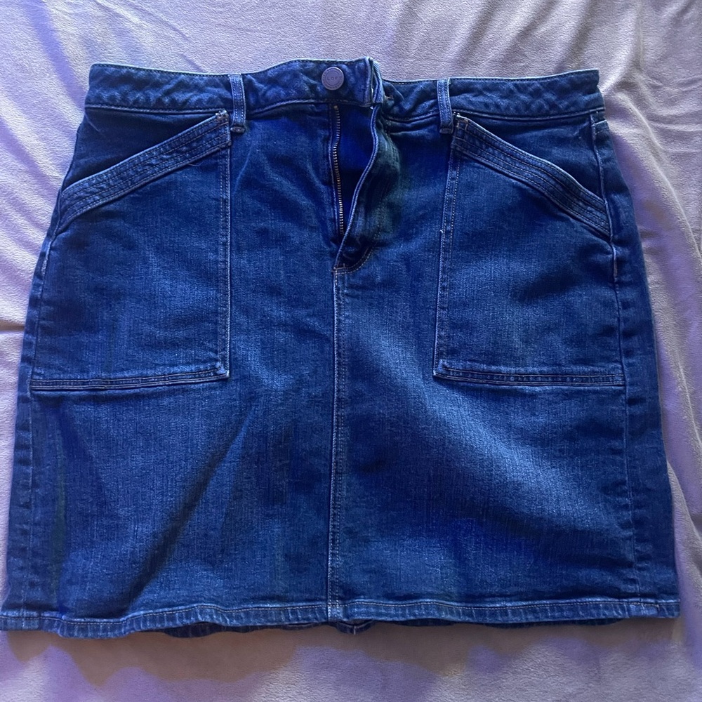 Loft Jean skirt